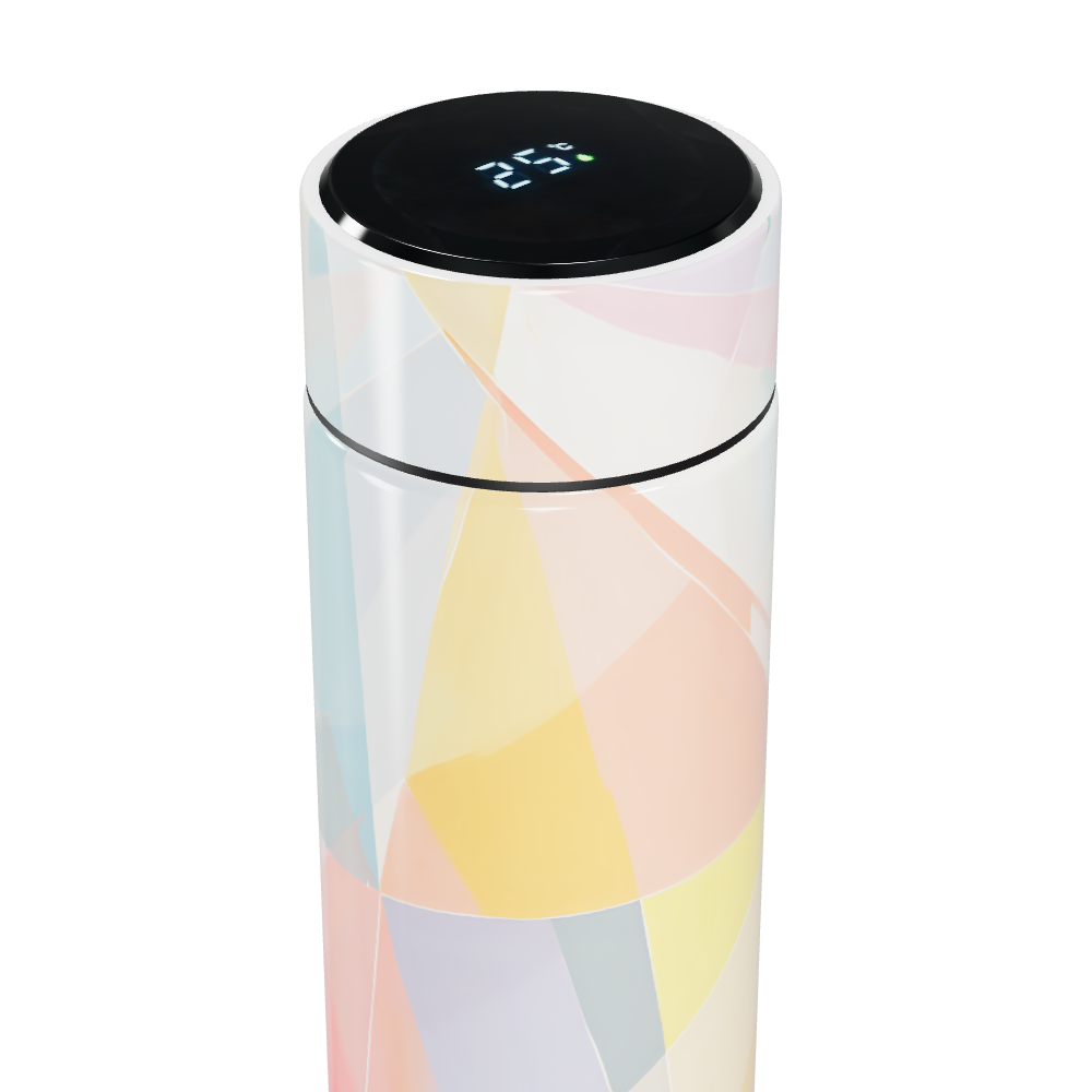 Garrafa Térmica Touch - Multicolorida com Display
