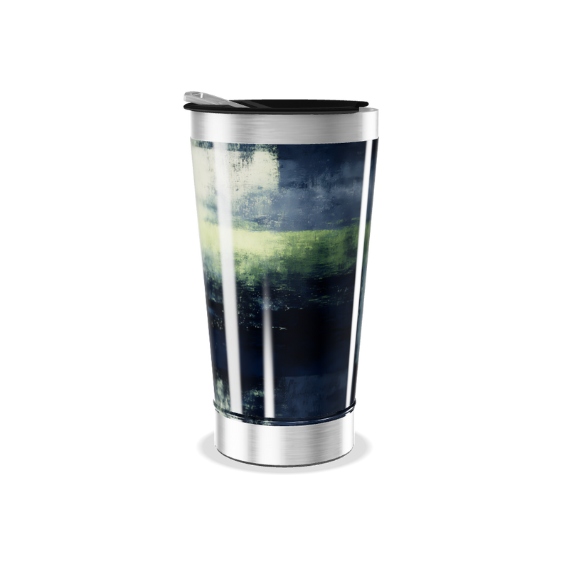 Copo Térmico - Estampa Azul e Verde