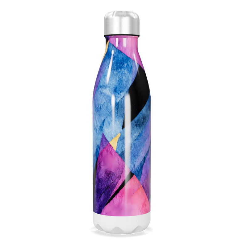 Garrafa Inox - Estampa Colorida Moderna