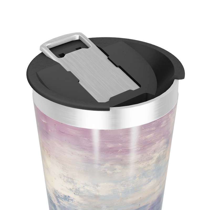 Copo Térmico - Estampa Pastel Aquarela