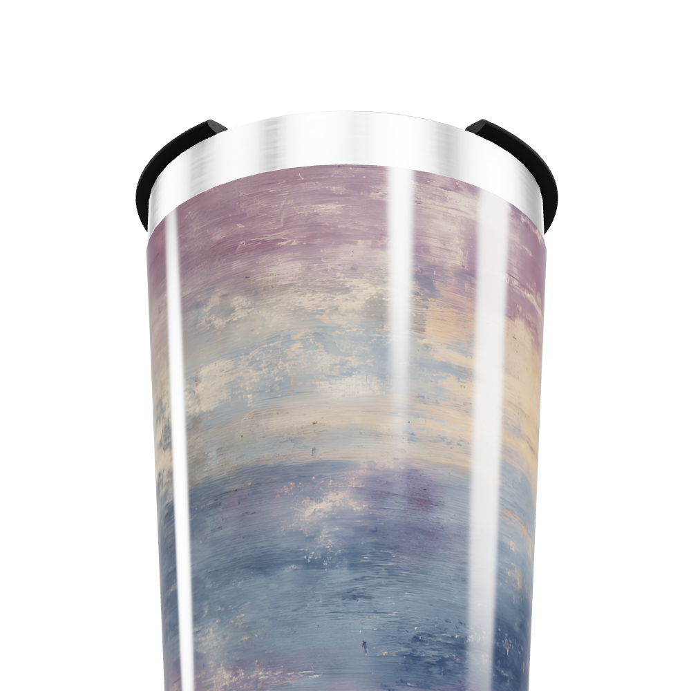 Copo Térmico - Estampa Pastel Aquarela