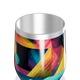Copo Térmico Slim - Colorido com Estampa Geométrica