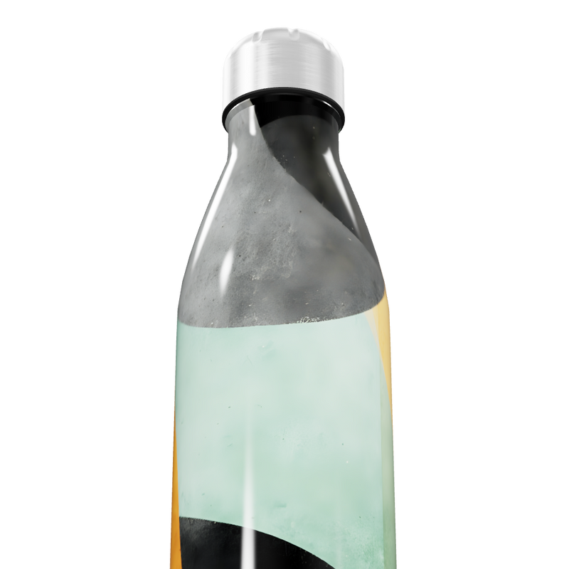 Garrafa Inox - Multicolorida Abstrata 750ml