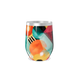 Copo Térmico Slim - Estampa Abstrata Colorida