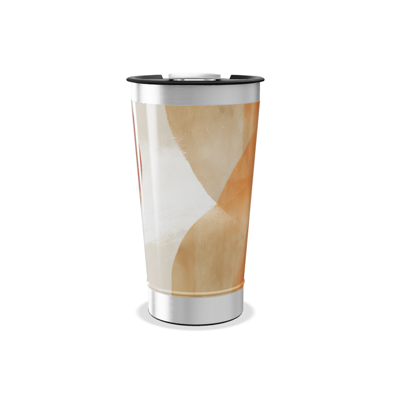 Copo Térmico - Com Estampa Abstrata