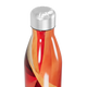 Garrafa Inox Laranja Estampada 500ml