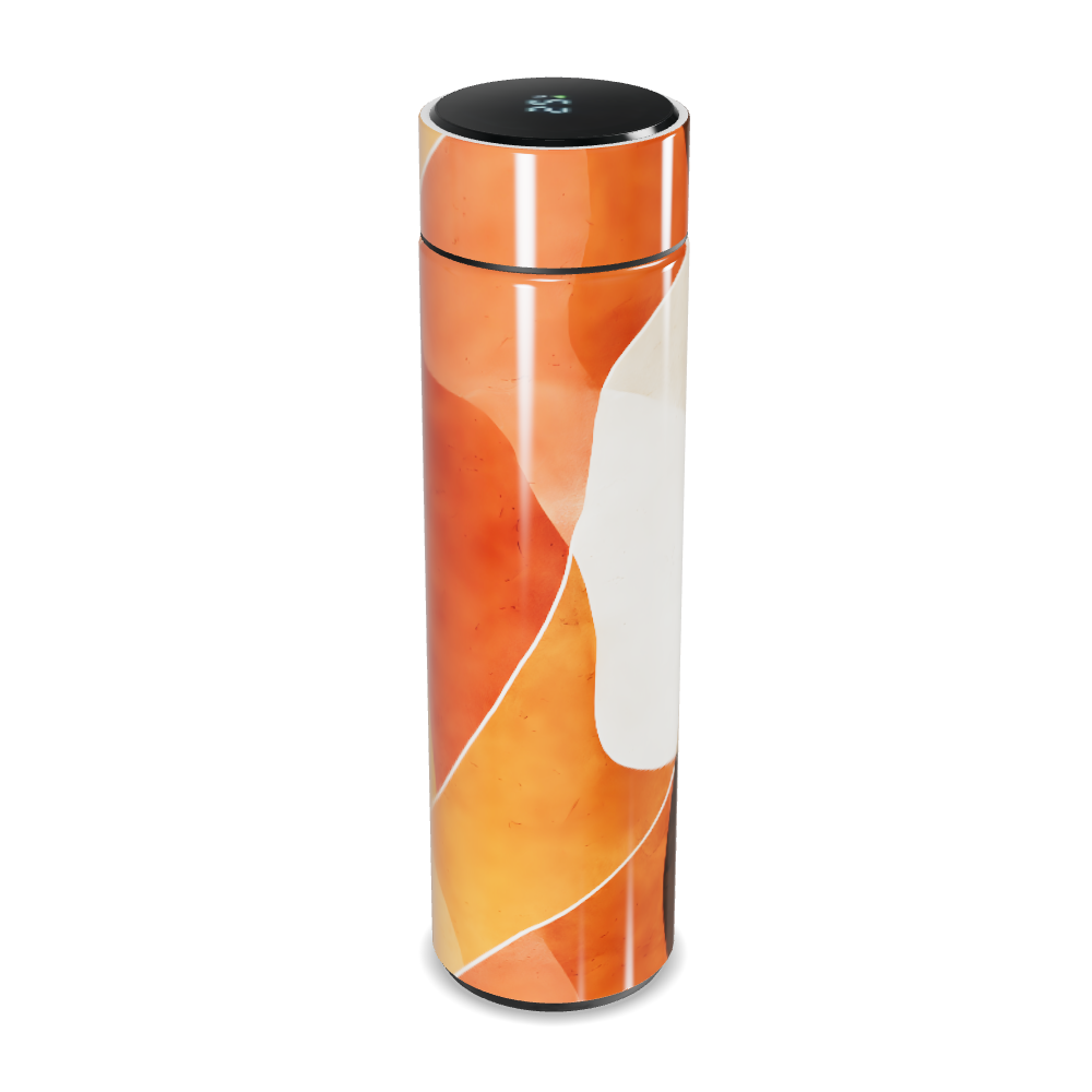 Garrafa Térmica Touch Estampa Abstrata Colorida