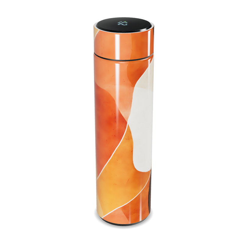 Garrafa Térmica Touch Estampa Abstrata Colorida