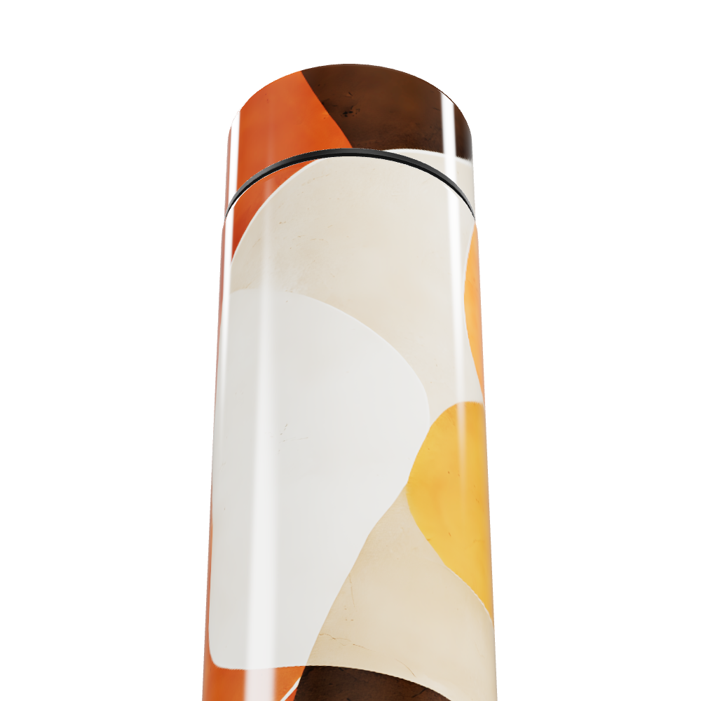 Garrafa Térmica Touch Estampa Abstrata Colorida