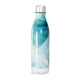 Garrafa Inox Azul com Estampa Abstrata