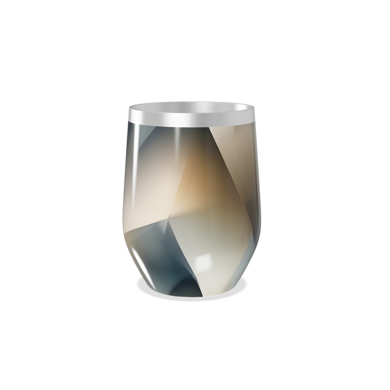 Copo Térmico Slim - Geométrico Vidro Colorido