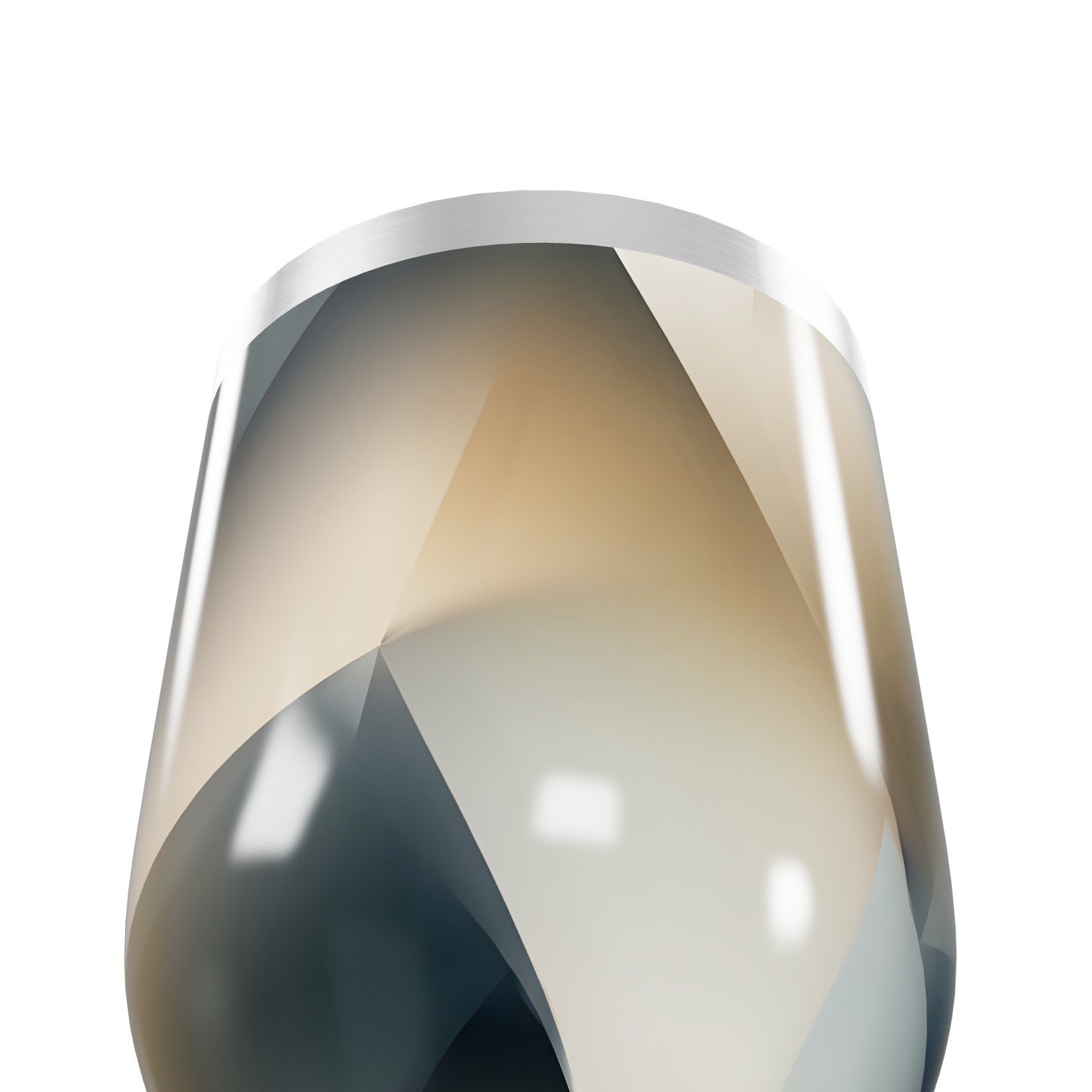 Copo Térmico Slim - Geométrico Vidro Colorido