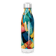 Garrafa Inox Estampa Colorida Geométrica