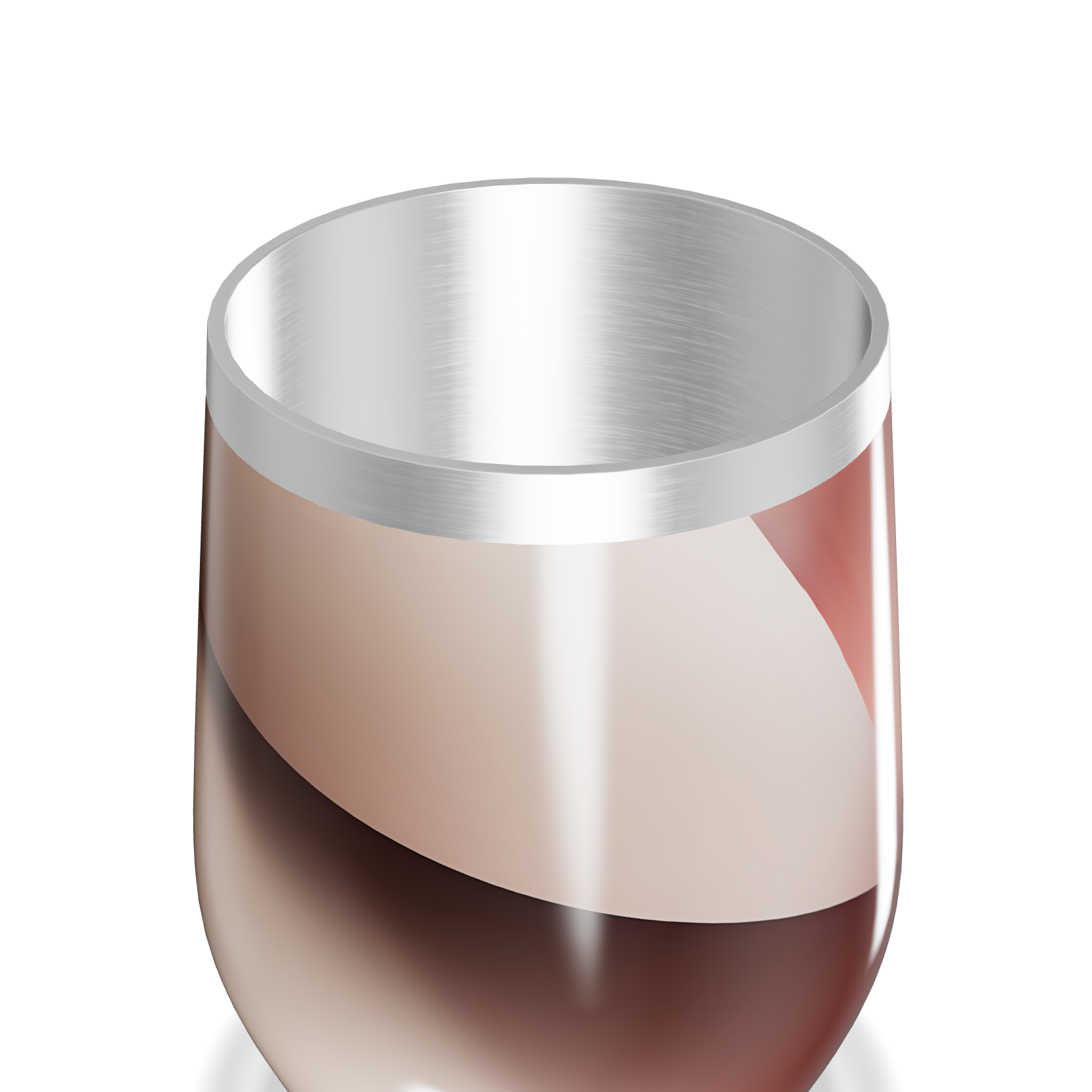 Copo Térmico Slim - Metálico com Estampa Abstrata