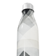 Garrafa Inox - Estampa Geométrica Preto e Branco