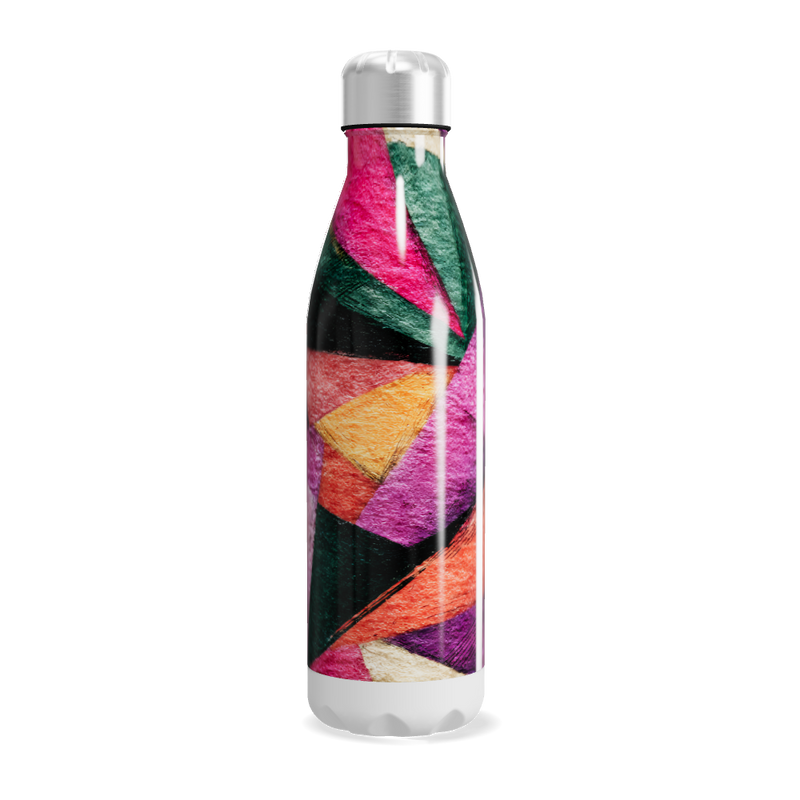 Garrafa Inox Estampada Colorida 750ml