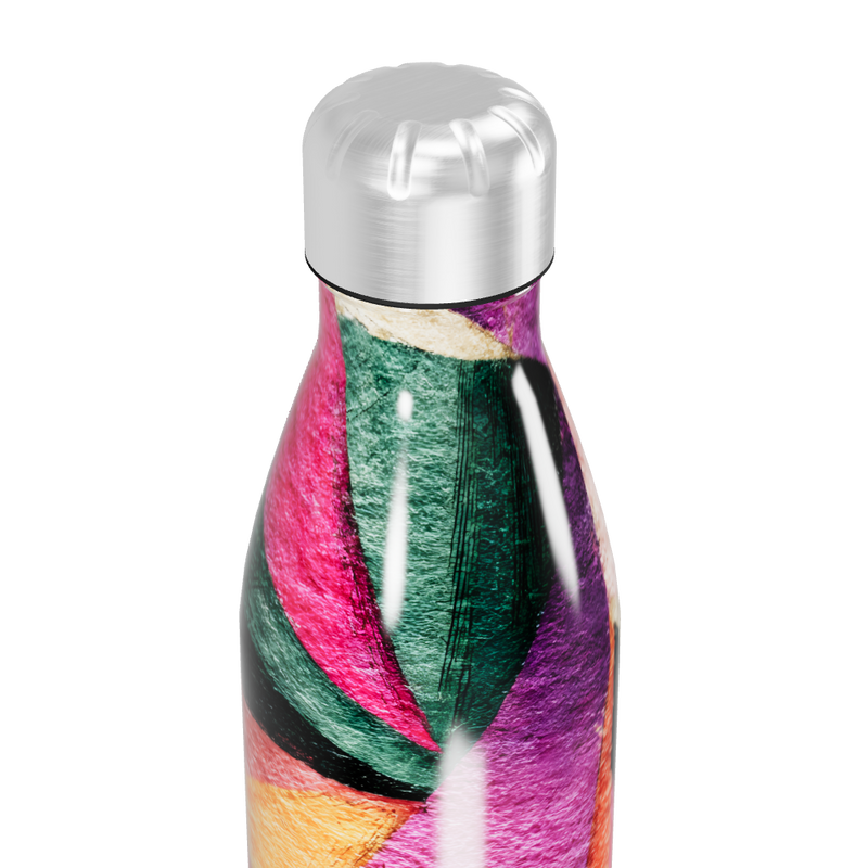 Garrafa Inox Estampada Colorida 750ml