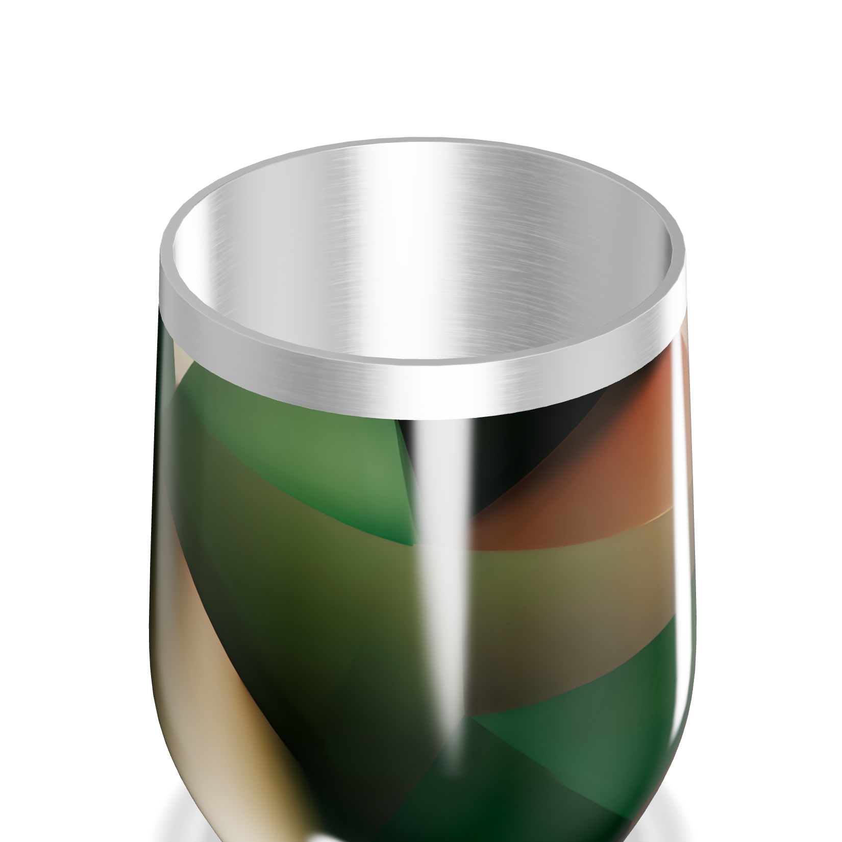 Copo Térmico Slim - Geométrico Multicolorido