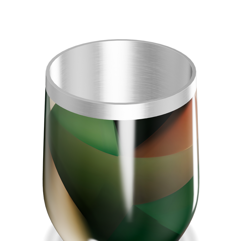 Copo Térmico Slim - Geométrico Multicolorido