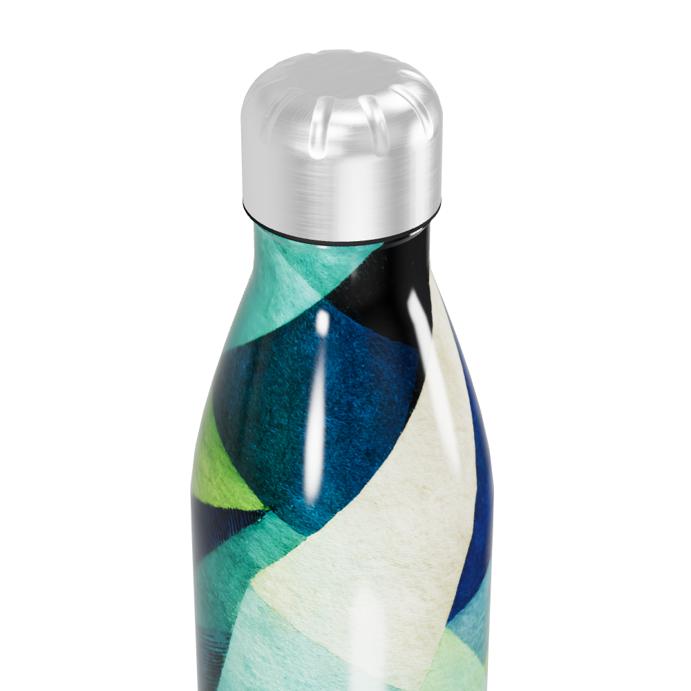 Garrafa Inox Estampa Colorida 500ml