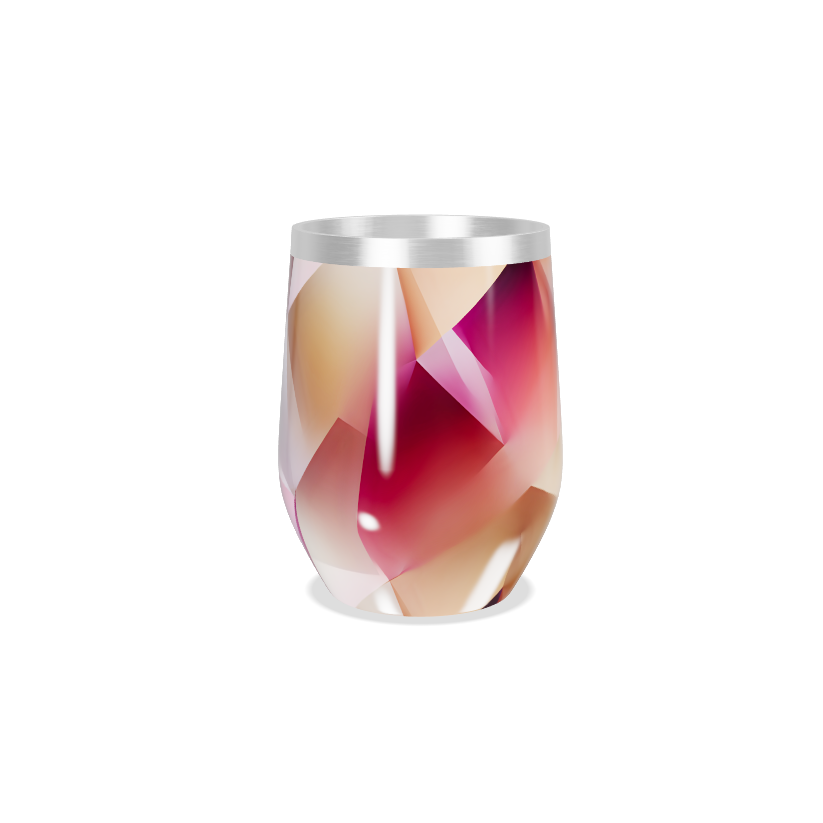 Copo Térmico Slim - Colorido Geométrico Inox