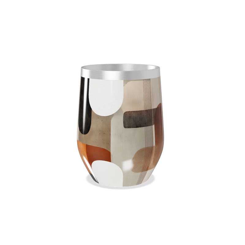 Copo Térmico Slim - Estampa Abstrata Colorida