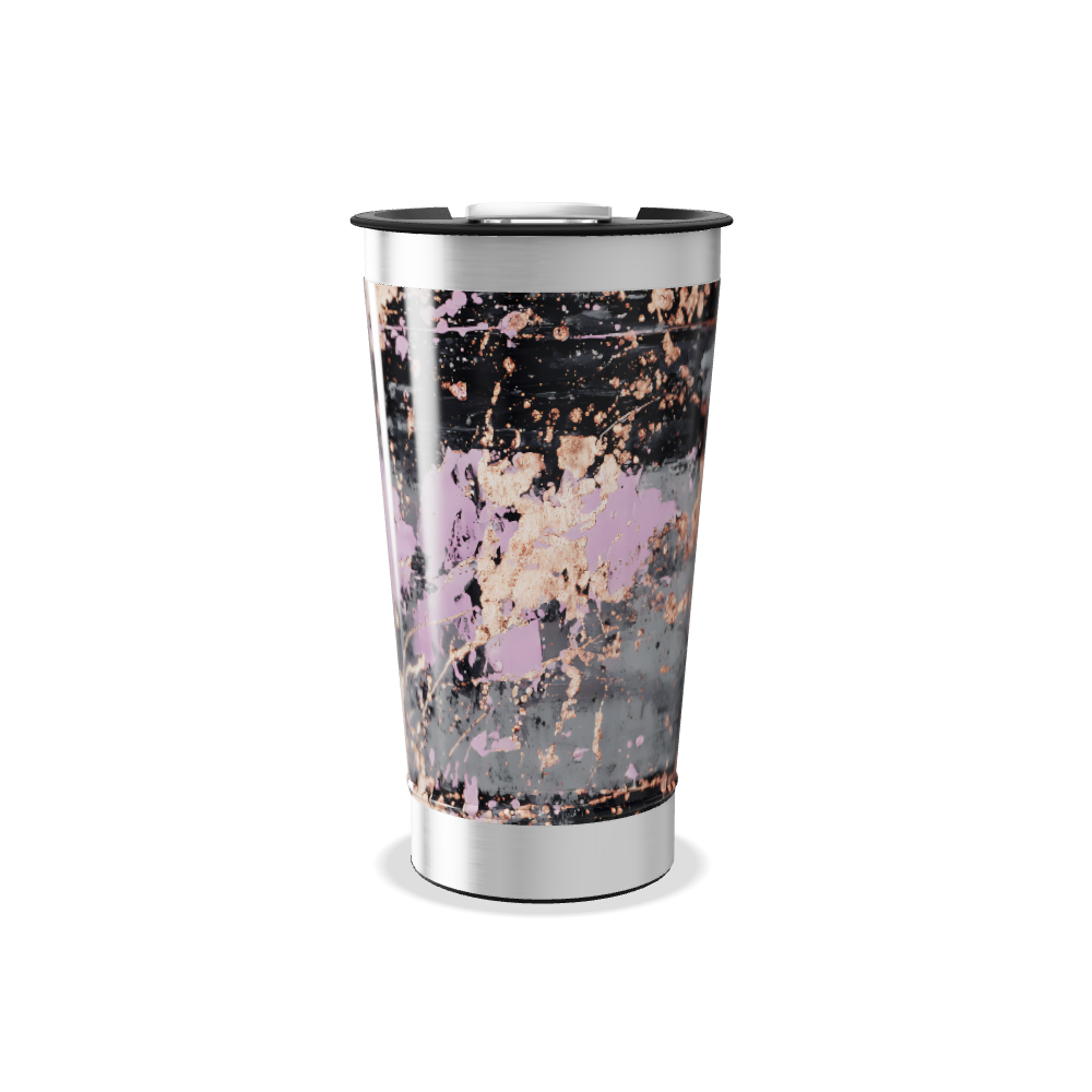 Copo Térmico - Estampa Abstrata Colors