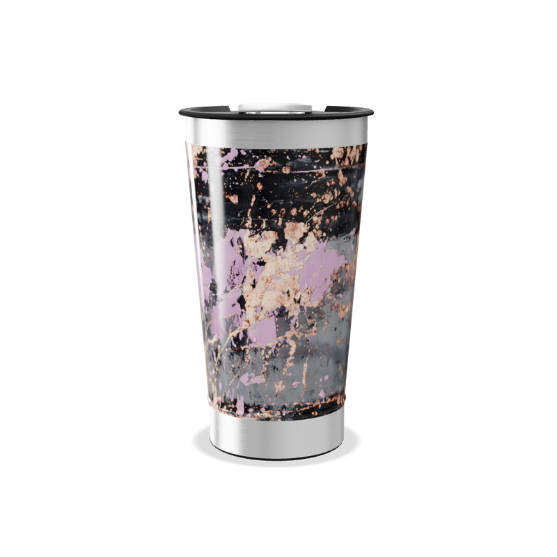 Copo Térmico - Estampa Abstrata Colors