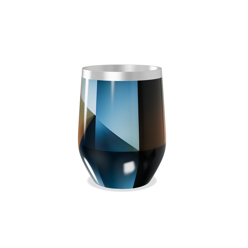 Copo Térmico Slim - Colorido Geométrico Inox