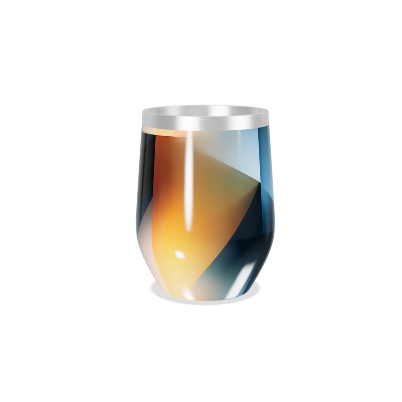 Copo Térmico Slim - Colorido Geométrico Inox