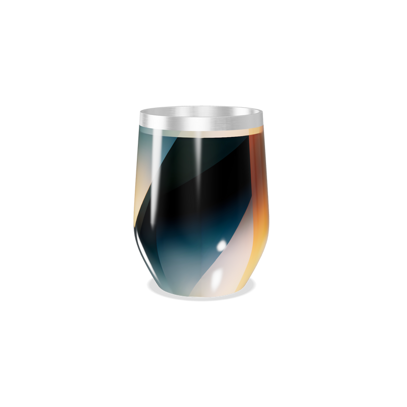 Copo Térmico Slim - Colorido Geométrico Inox