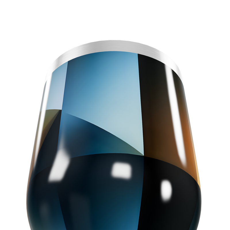 Copo Térmico Slim - Colorido Geométrico Inox