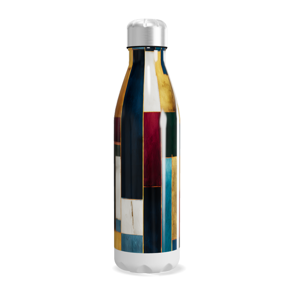Garrafa Inox Estampada Colorida