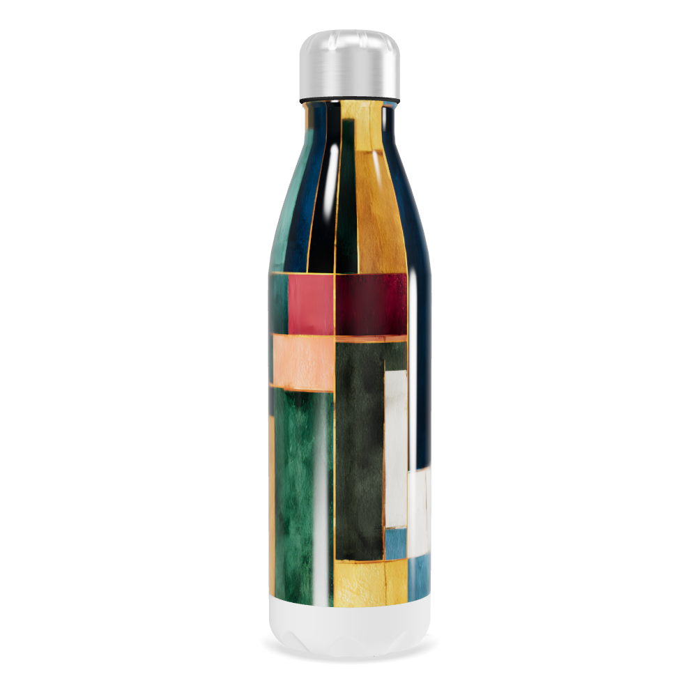 Garrafa Inox Estampada Colorida
