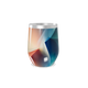 Copo Térmico Slim - Design Geométrico Colorido