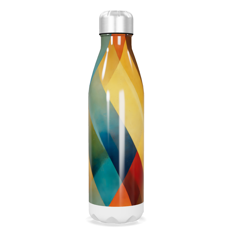 Garrafa Inox Estampada Multicolorida