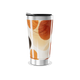 Copo Térmico - Estampa Abstrata Laranja