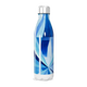 Garrafa Inox - Azul com Estampa Geométrica