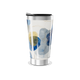 Copo Térmico - Com estampa azul moderna
