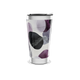 Copo Térmico - Estampa Roxa Abstrata