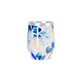 Copo Térmico Slim Flores Azuis Inox