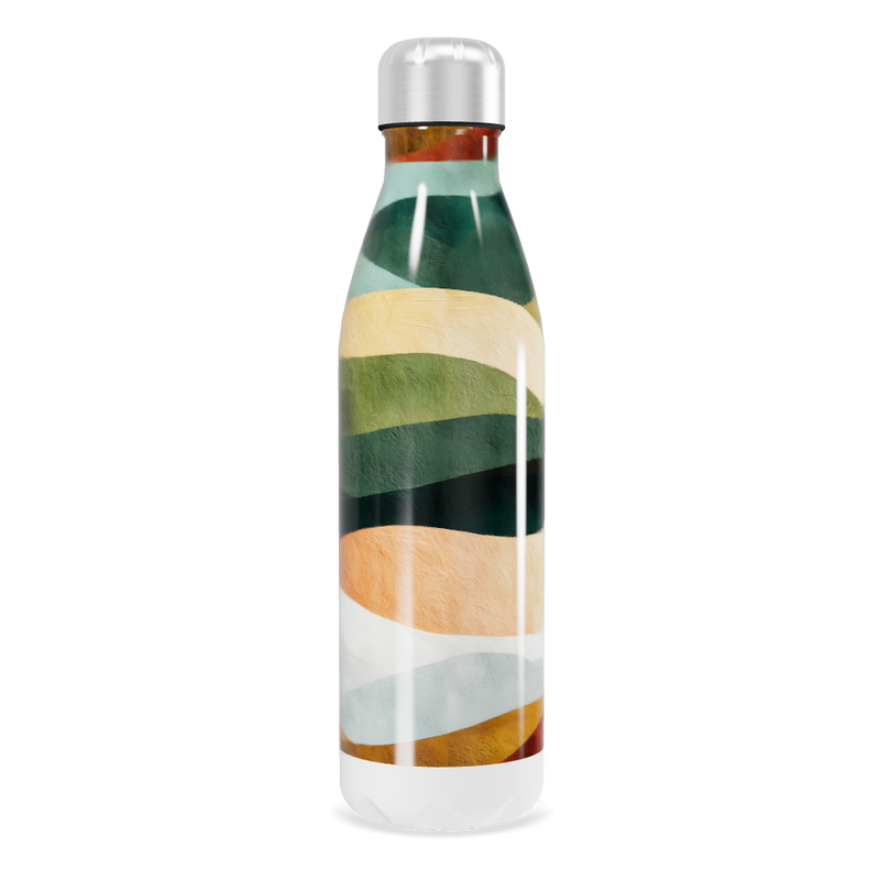 Garrafa Inox Estampada Colorida 750ml