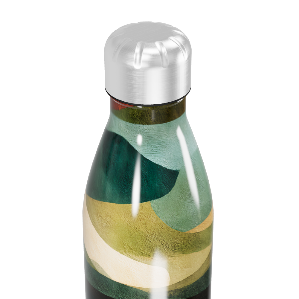 Garrafa Inox Estampada Colorida 500ml