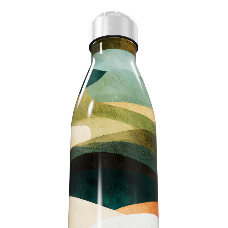 Garrafa Inox Estampada Colorida 750ml