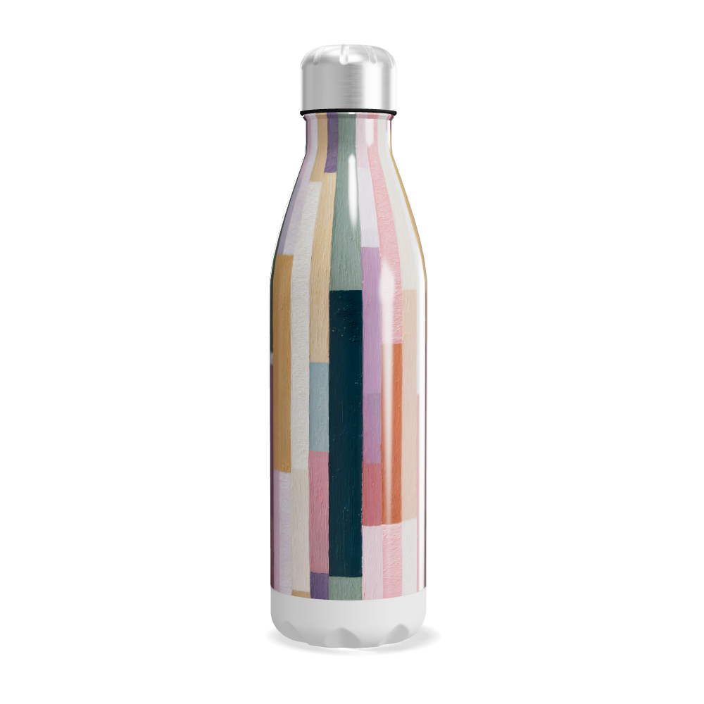 Garrafa Inox Listrada Multicolorida