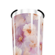 Copo Térmico - Floral Roxo e Rosa
