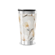 Copo Térmico - Floral Bege Aço Inox