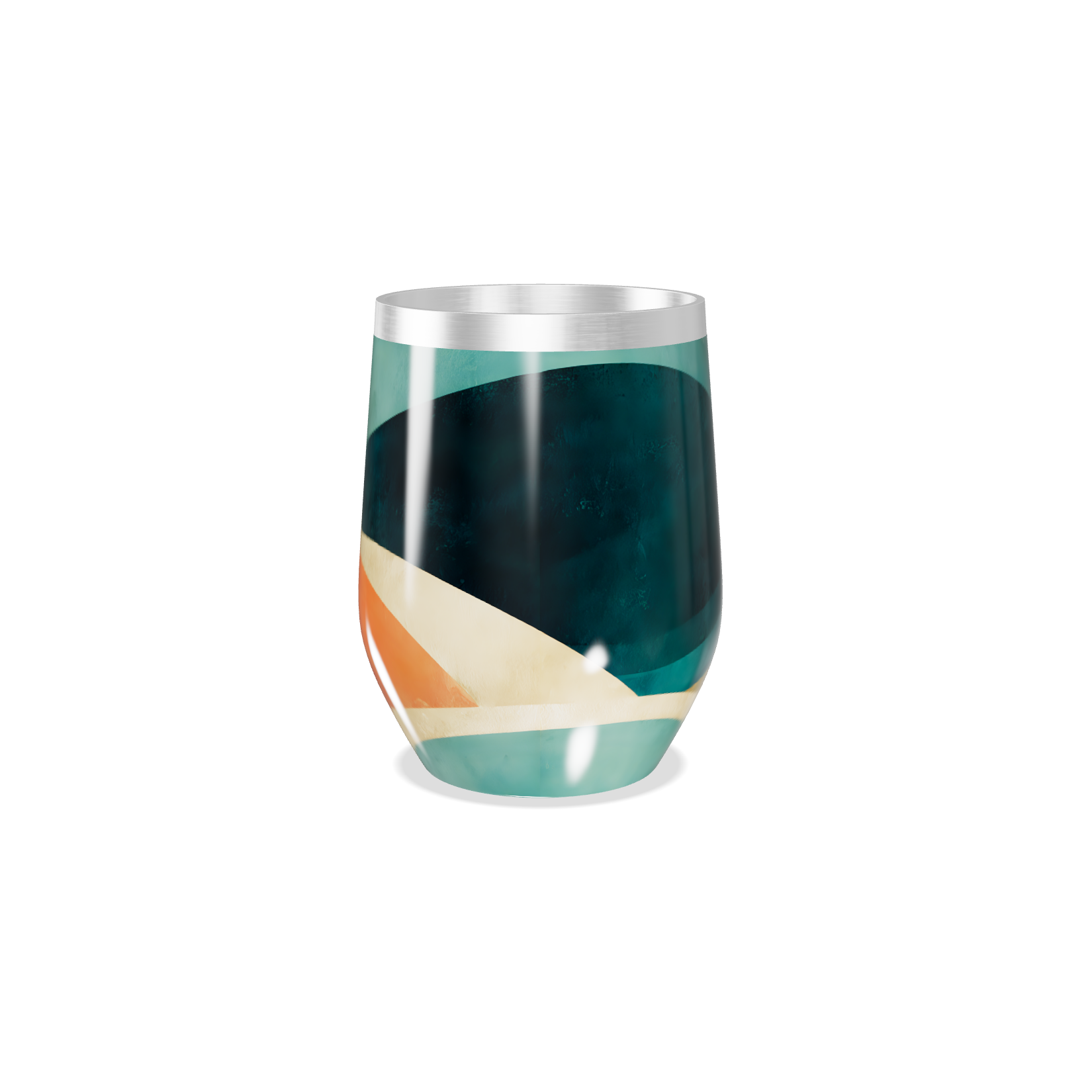 Copo Térmico Slim - Colorido com Listras