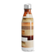 Garrafa Inox - Estampada Listras Bege e Marrom