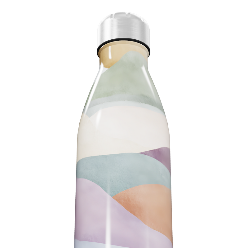 Garrafa Inox - Estampa Multicolorida